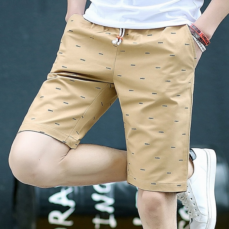 Title 3, Pure Cotton Shorts Five-point Pants Fashion Tre...