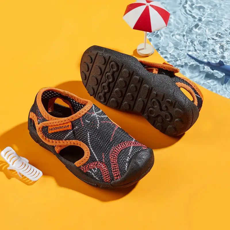Sandals Girls Baby Soft Sole Shoes Children Hollow Breathable Toe Shoes On Behalf Of