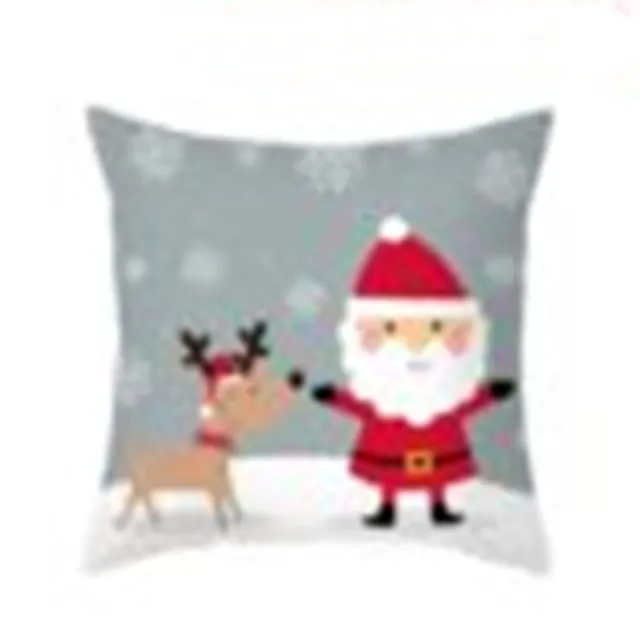 New Cartoon Christmas Pillowcase Office Sofa Cushion Pillowcase T - Shop at LoveMi