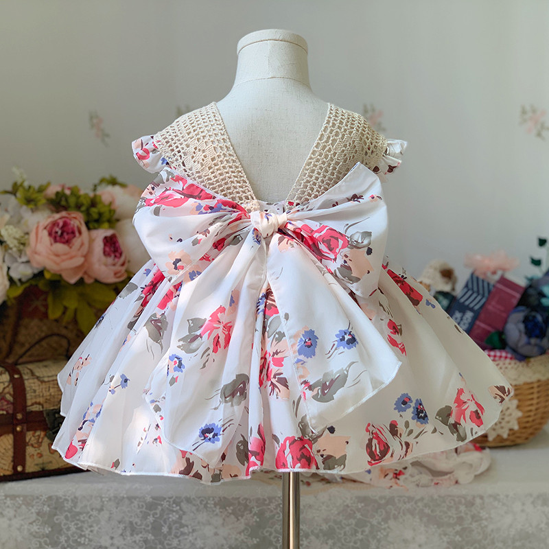 Girls Beautiful Back Princess Dress Lolita Dress
