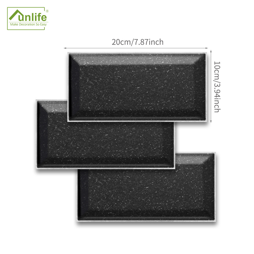 Title 2, Funlife New Product American Black Terrazzo Til...