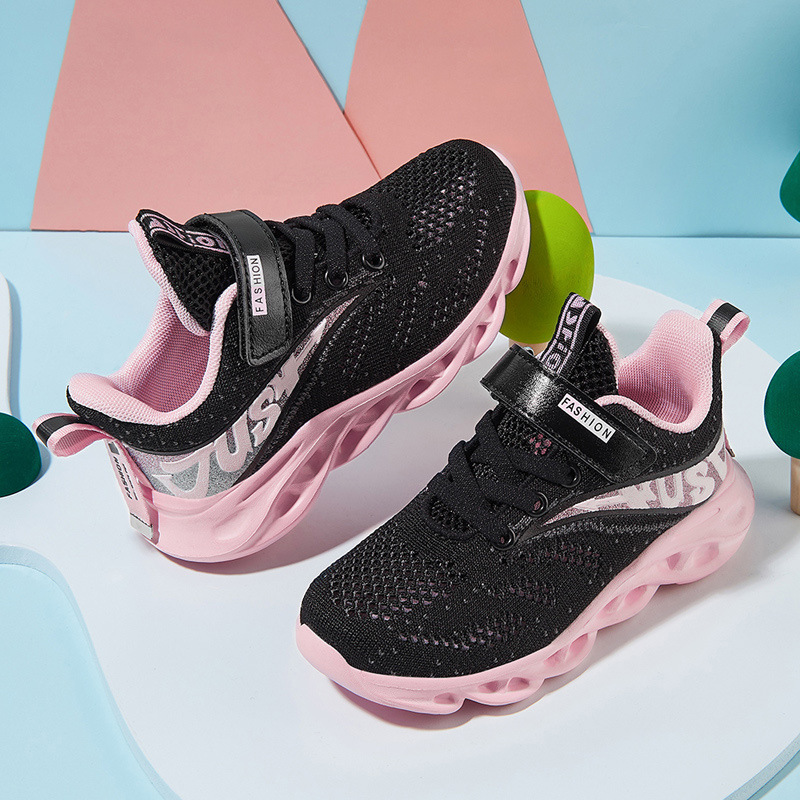 Flying Knit Hollow Breathable Single Net Sneakers