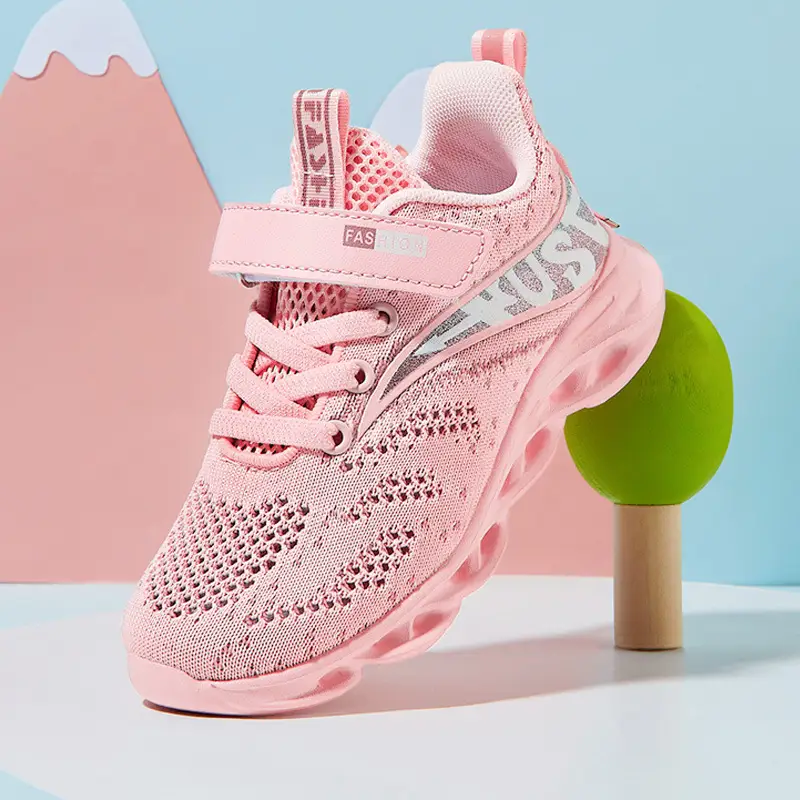 Flying Knit Hollow Breathable Single Net Sneakers