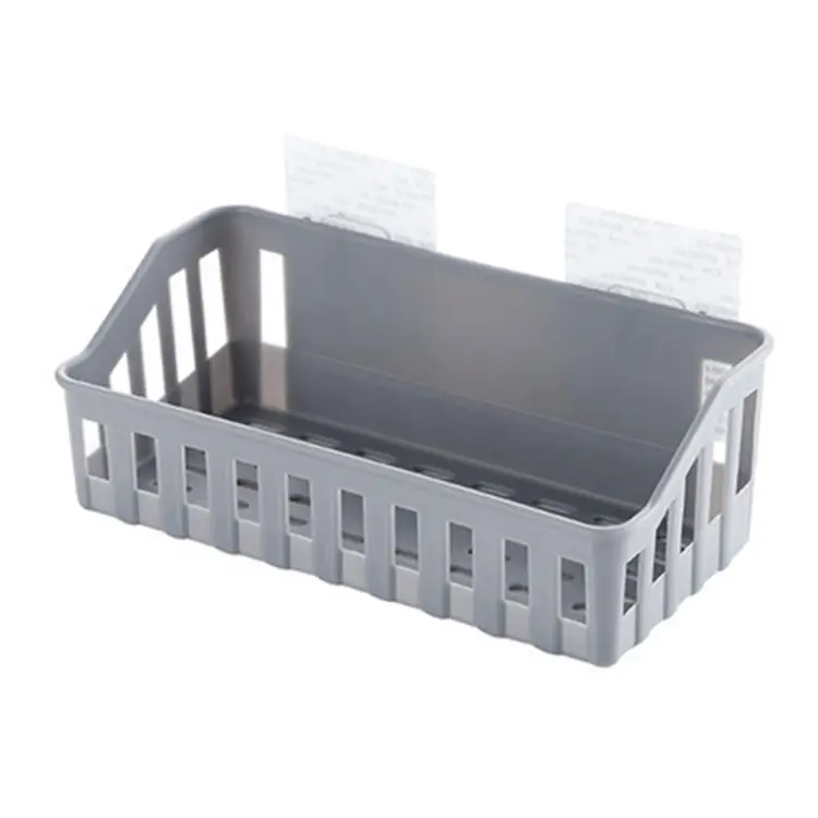 Bathroom Wall Hanging Storage Basket Kitchen Suction