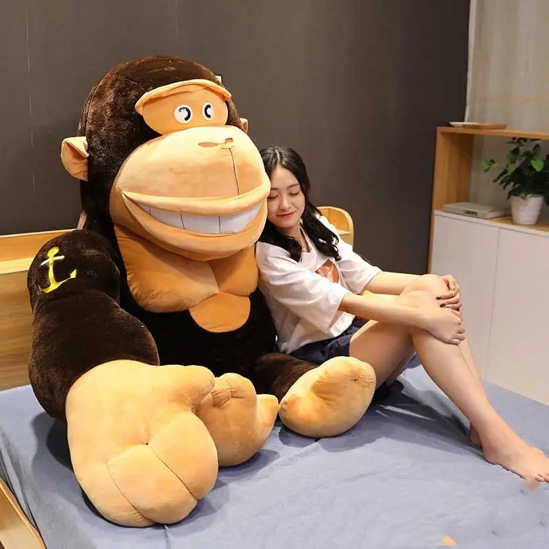 Large Gorilla Plush Toy 1.6m King Kong Doll Gorilla Doll Doll Female