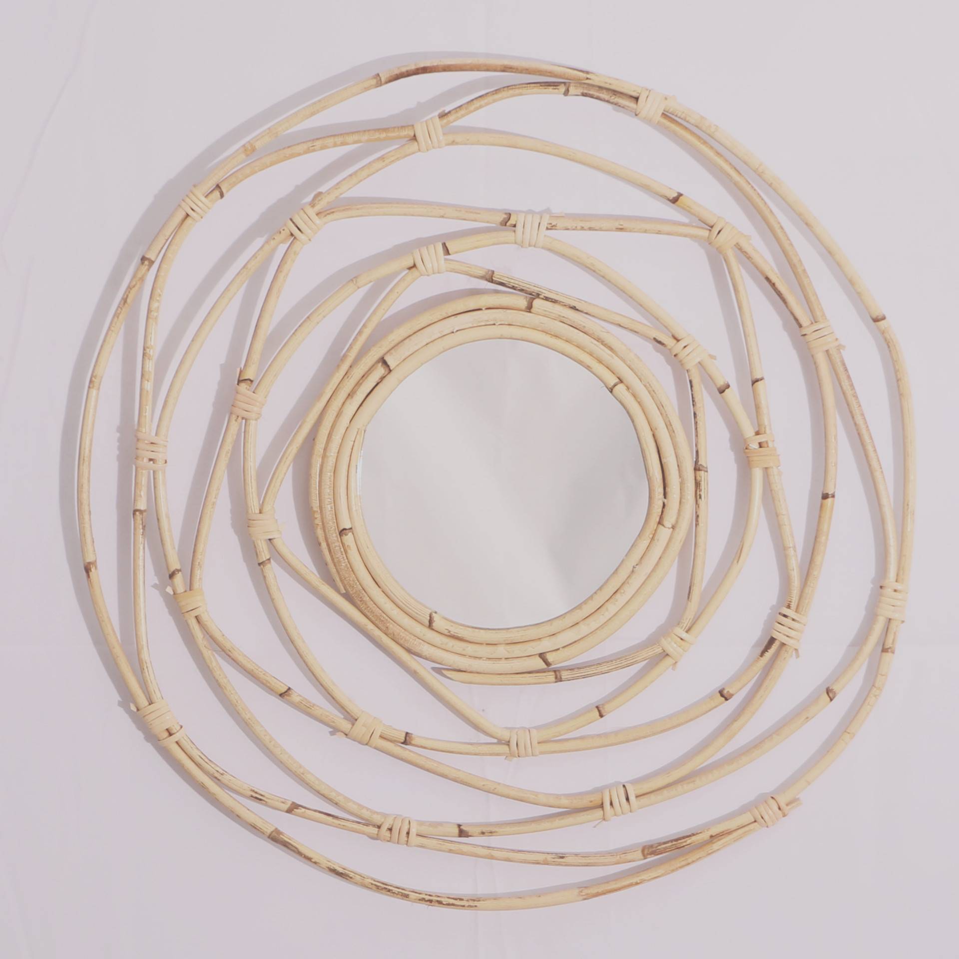 Woven Decorative Wall Mirror, picture 2 of 12