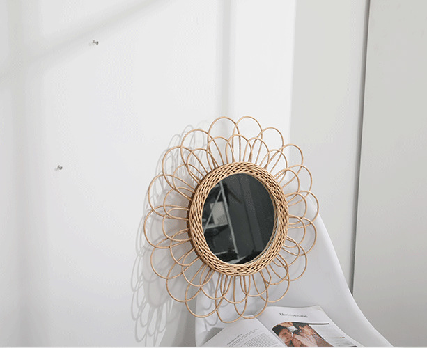 Woven Decorative Wall Mirror, picture 5 of 12