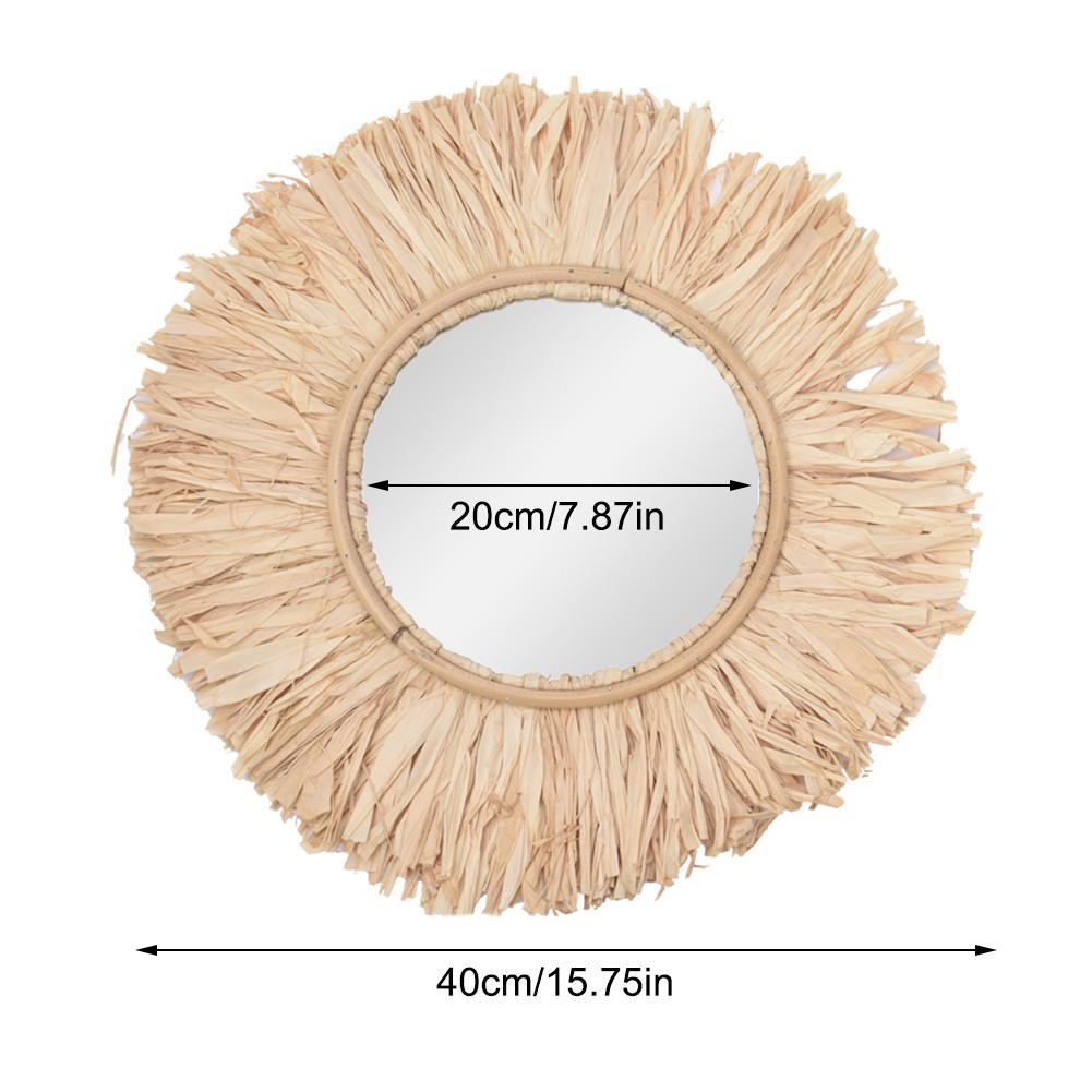 Woven Decorative Wall Mirror, picture 7 of 12