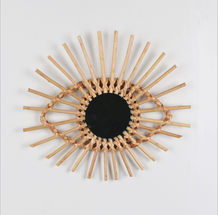 Woven Decorative Wall Mirror
