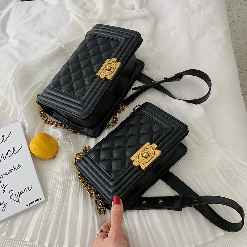 All-match Western Style Chain Messenger Bag