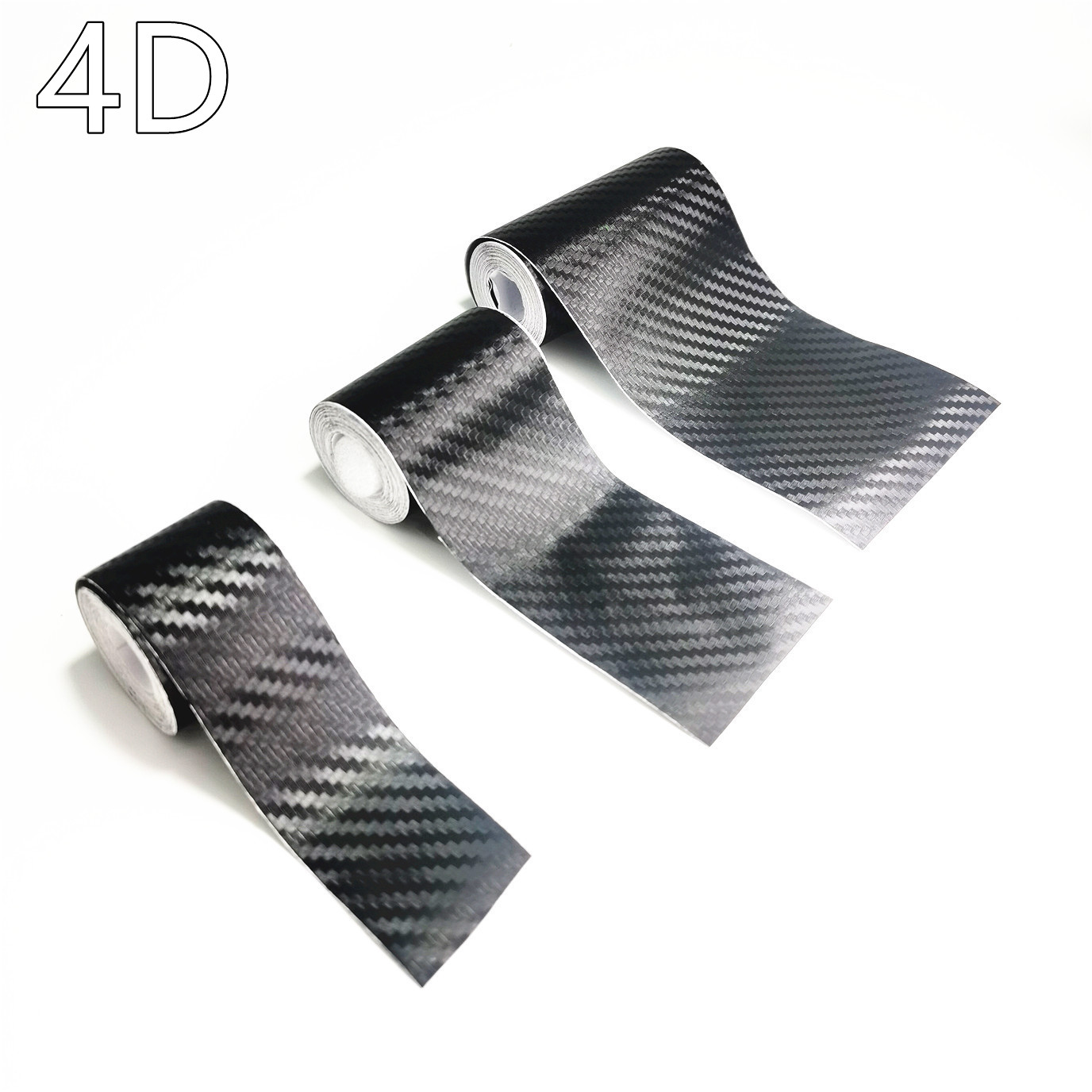 Carbon Fiber Car Sticker 3D Carbon Fiber PVC Material 2