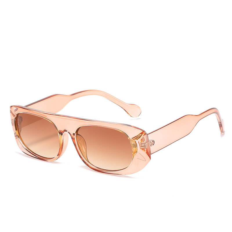 Title 8, Retro Transparent Glasses Ladies Sunglasses