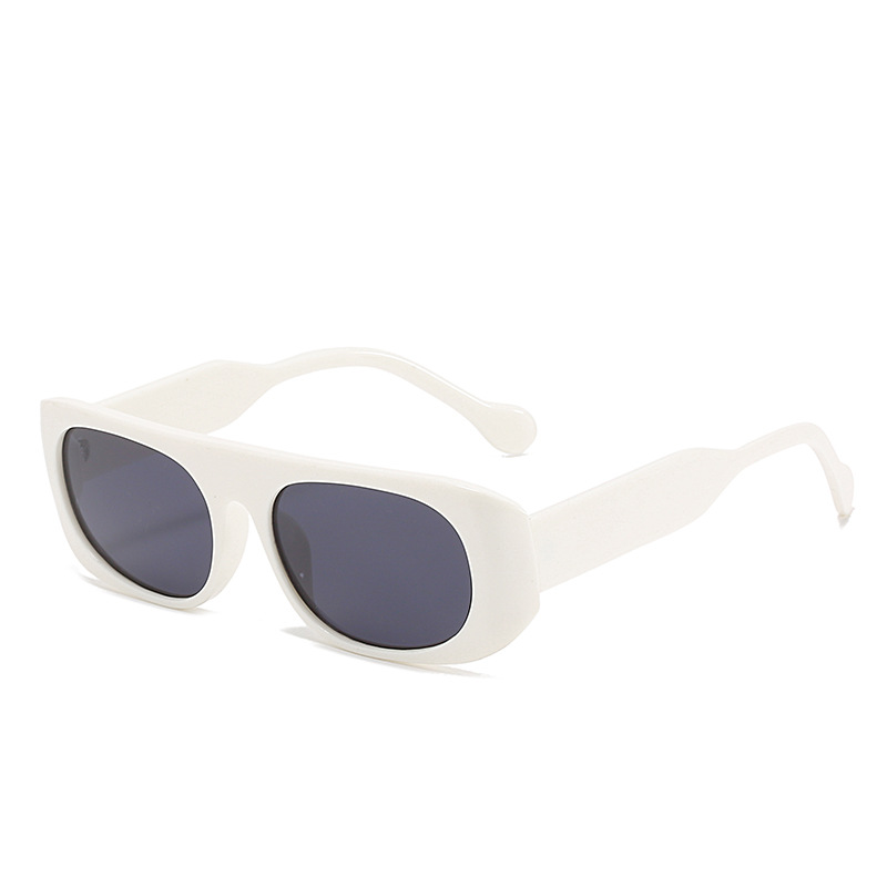 Title 7, Retro Transparent Glasses Ladies Sunglasses