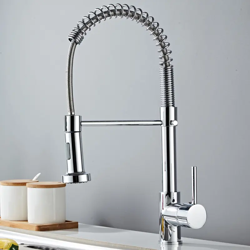 Matte Black Kitchen Faucet Deck Mounted Mixer