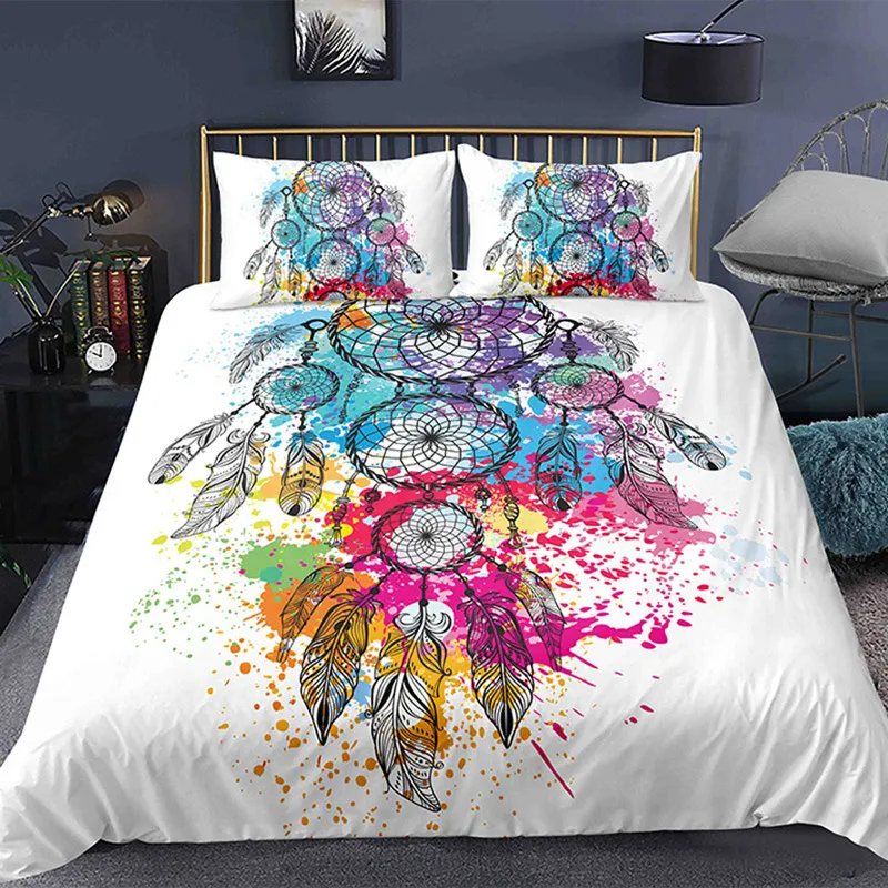 Dreamcatcher Digital Printing 3d Brushed Bedding - 2Style