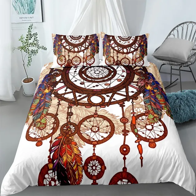 Dreamcatcher Digital Printing 3d Brushed Bedding 3Style - Shop at LoveMi