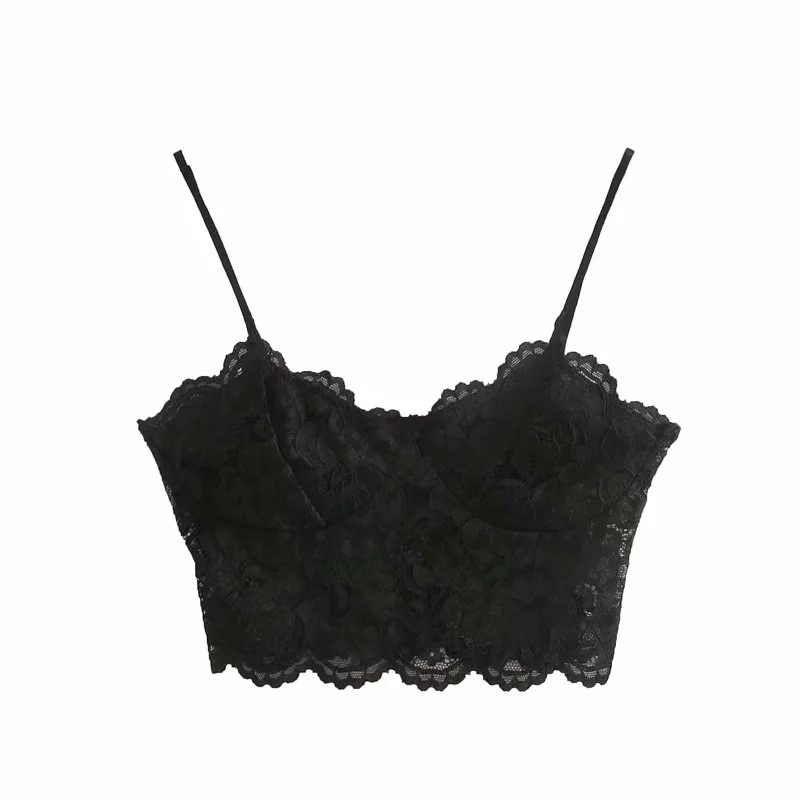 Title 3, TRAF-Ladies Lace Bra, Nine-point Blouse, Retro,...