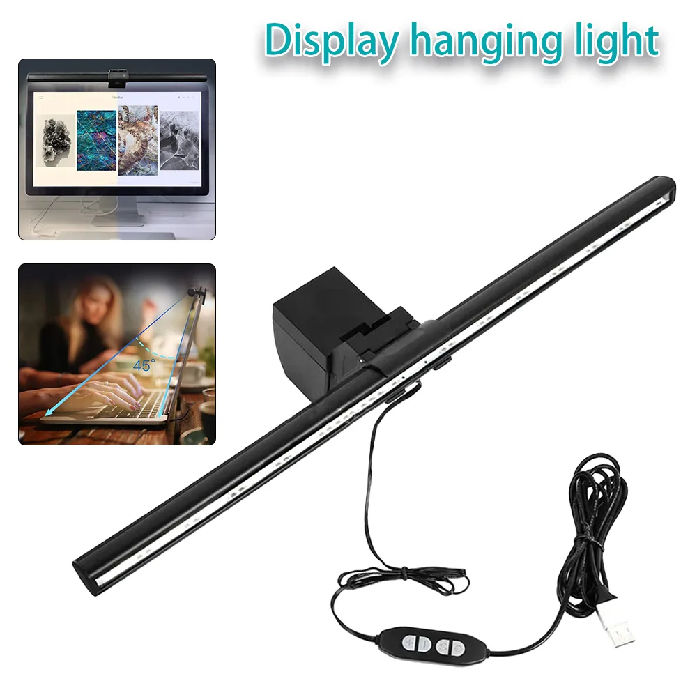 Monitor Screen Hanging Lamp Office Desk Work Reading Smart