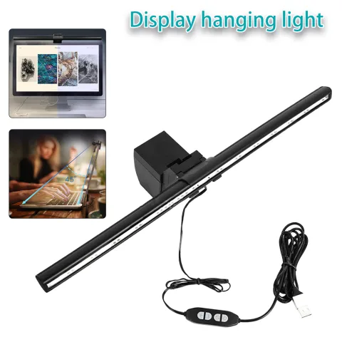 Monitor Screen Hanging Lamp Office Desk Work Reading Smart