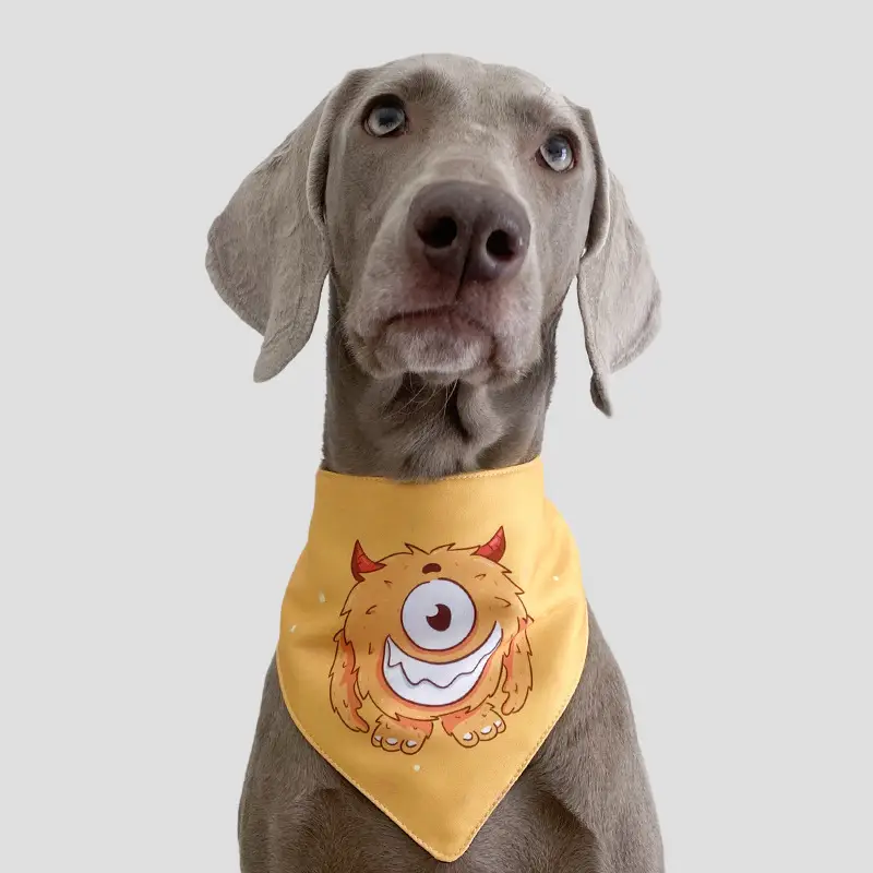 Pet Saliva Triangle Scarf Three-Layer Thickening For Dogs And Cats Can Be Worn By Large Dogs