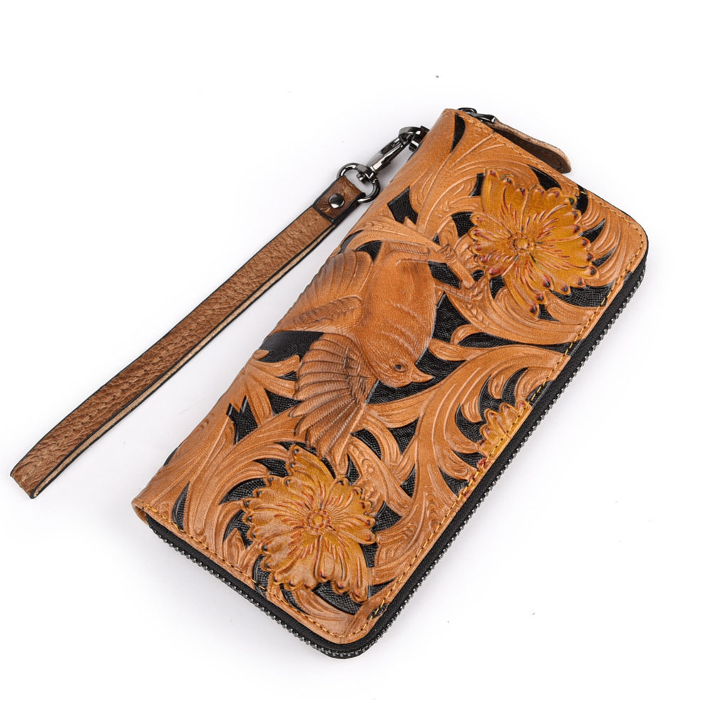 Men's Retro Wallet Top Layer Cowhide