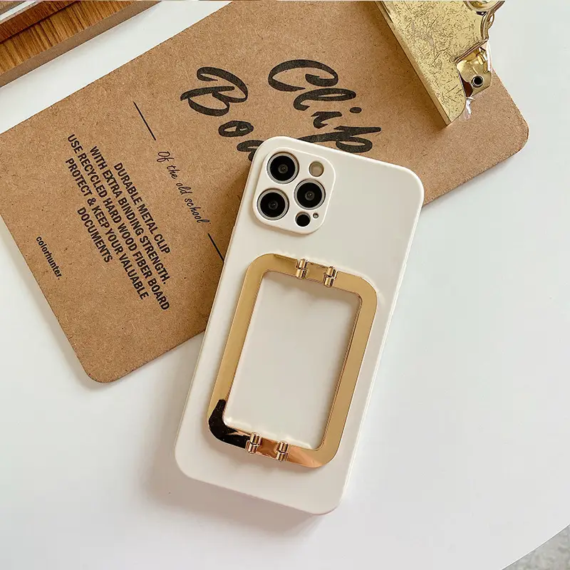 Compatible With Mobile Phone Case Fine Hole Square Buckle Liquid