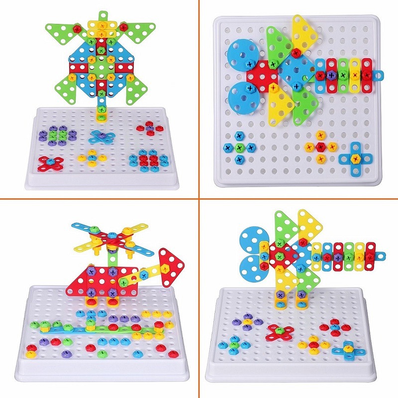 Title 5, Three-dimensional Jigsaw Puzzle Screw Disassemb...