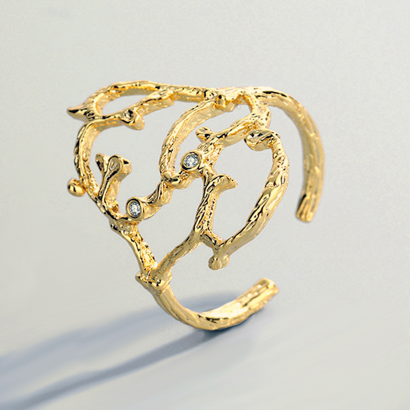 خواتم SSTEEL عصرية من فضة استرليني 925 بتصميم بسيط