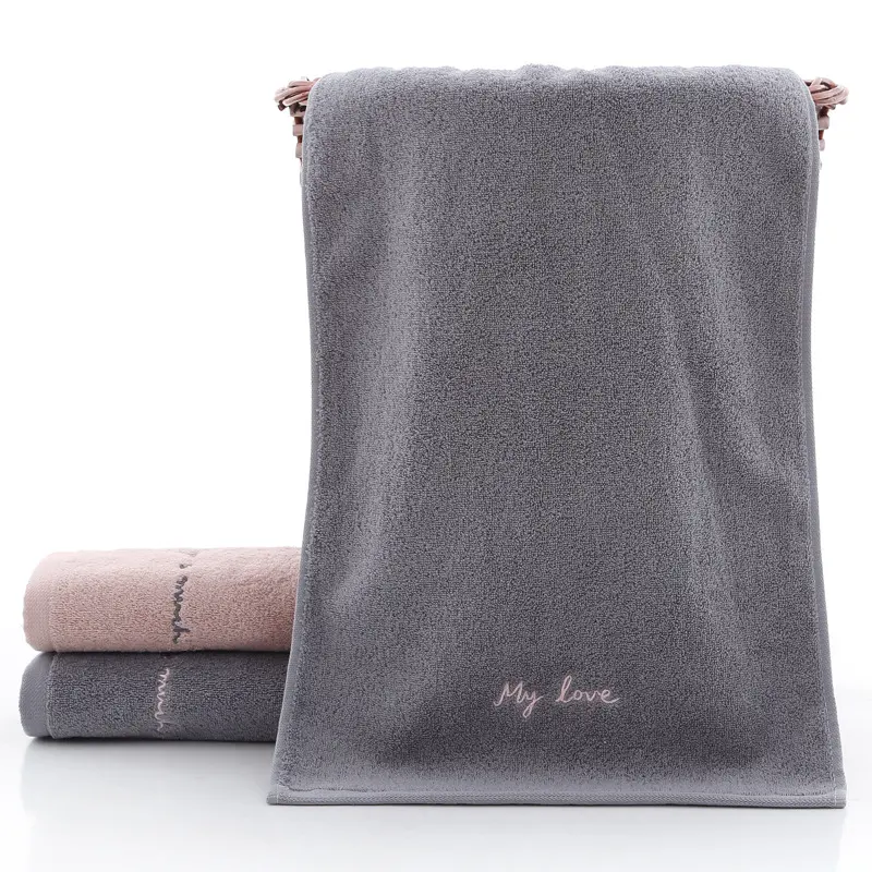 Absorbent Couple Towel Cotton Adult Face Wash
