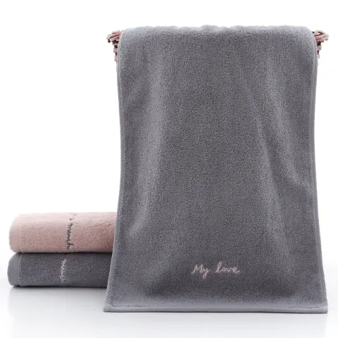 Absorbent Couple Towel Cotton Adult Face Wash