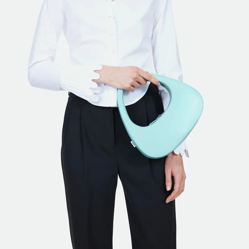 Underarm Bag This Year Niche Design New Fashion Simple Personality Flip Bow Single Shoulder Handbag - Green