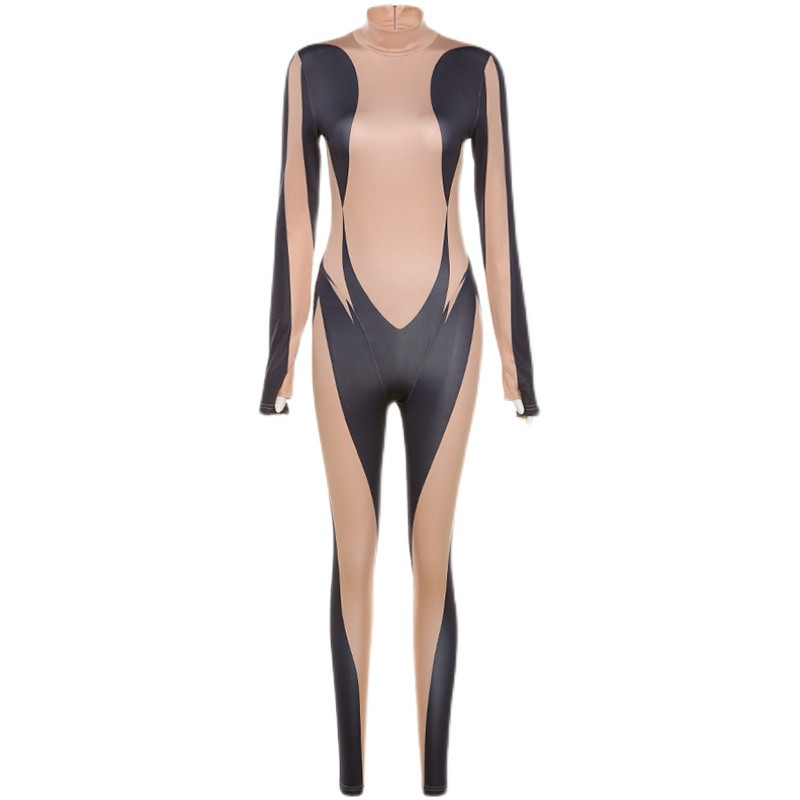 Spring New Hit Color Slim And Quick-drying Jumpsuit