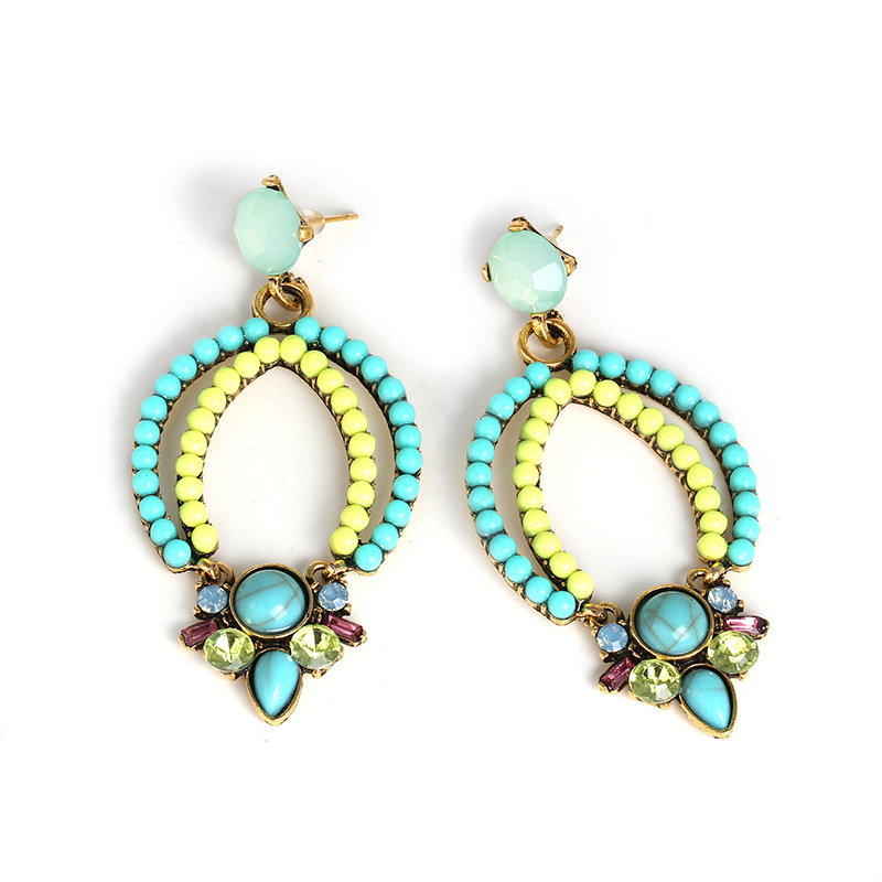 Fashion Rice Beads Jewelry Earrings