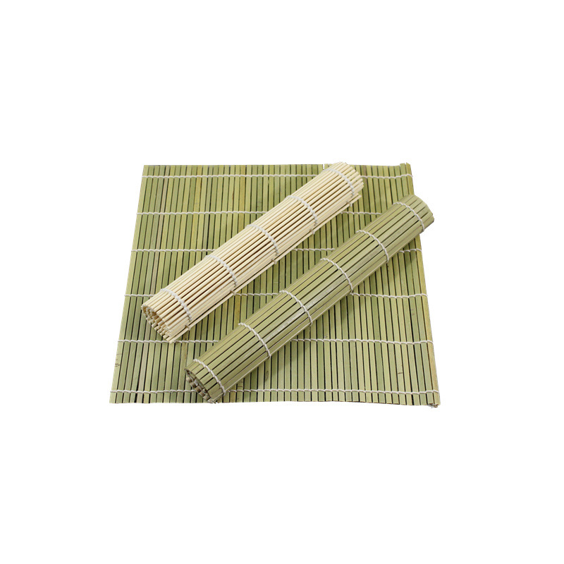 Bamboo Curtain White Leather Green Leather Wrapped Seaweed Sushi Tool