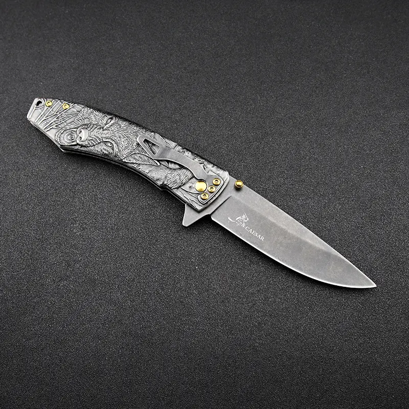 High Hardness Outdoor Knife Folding Field Survival Military