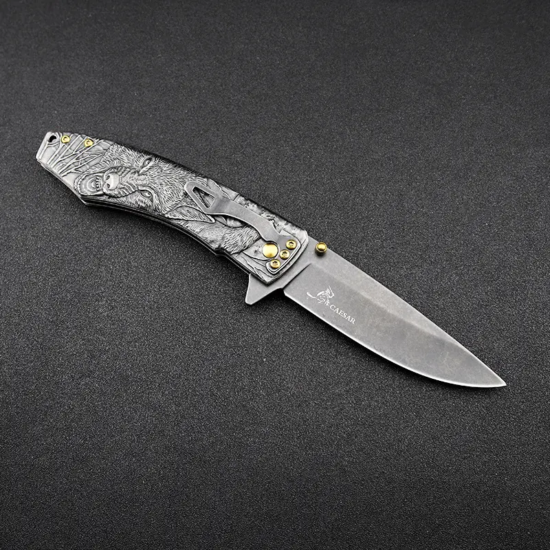 High Hardness Outdoor Knife Folding Field Survival