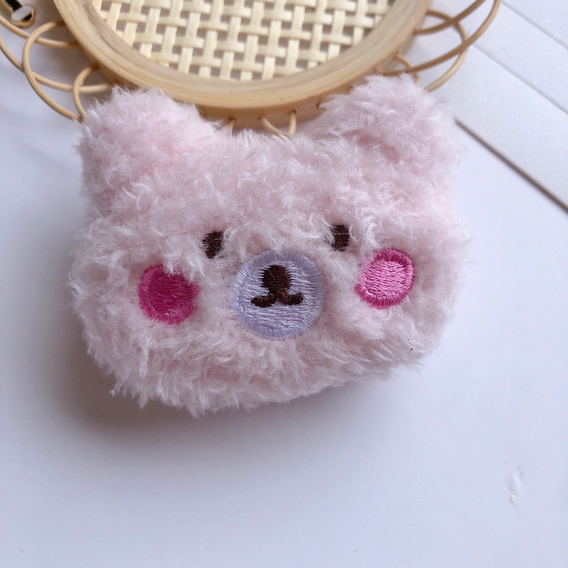Pink Bear Brooch