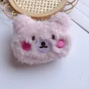 Pink Bear Brooch