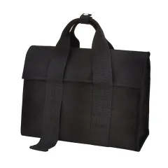 New Korean Version Simple Large Capacity Tote Bag - Black - View 1