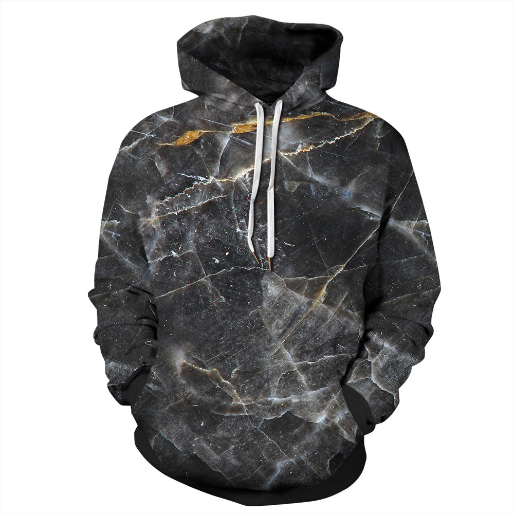 Digital Print Couple Hooded Sweatshirt