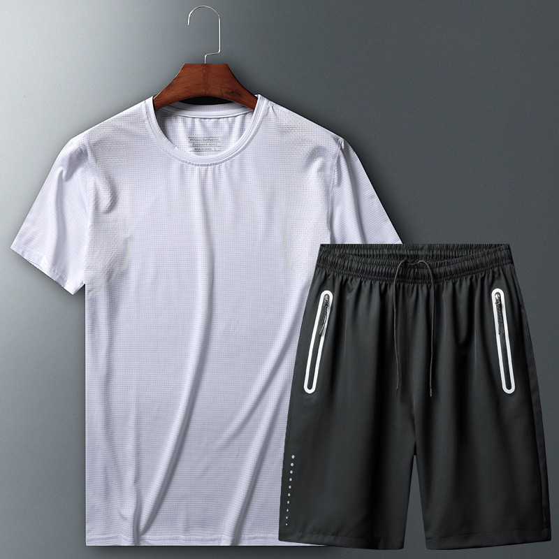 Short-Sleeved T-Shirt Shorts Lightweight Sports Suit