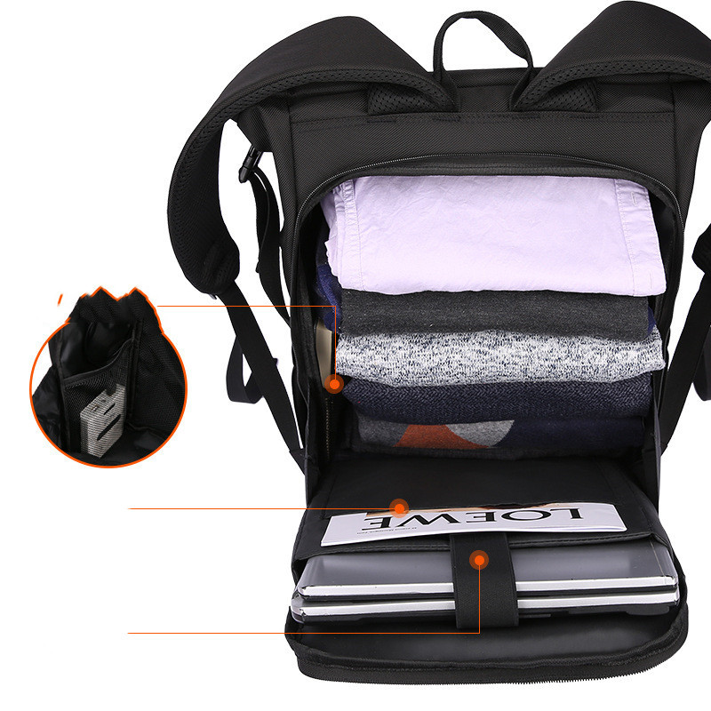 Men's Backpack Waterproof Casual College Student Computer Bag