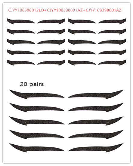 Reusable Eyeliner Stickers Set1 - Shop at LoveMi