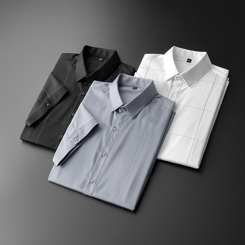 Anti-wrinkle Non-iron Business Men's Shirt