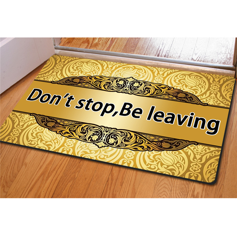 Title 2, Rubber Kitchen Fashion Pattern Floor Mat