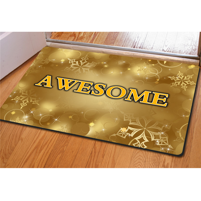 Title 4, Rubber Kitchen Fashion Pattern Floor Mat