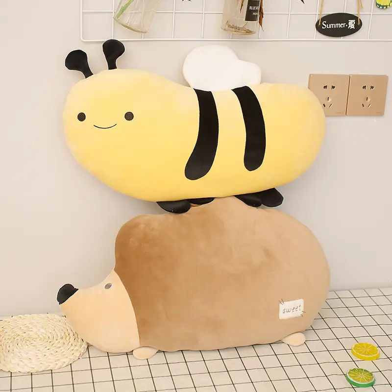 Cartoon Sheep Pillow Doll  Office Sofa Waist Cushion  Plush Toys