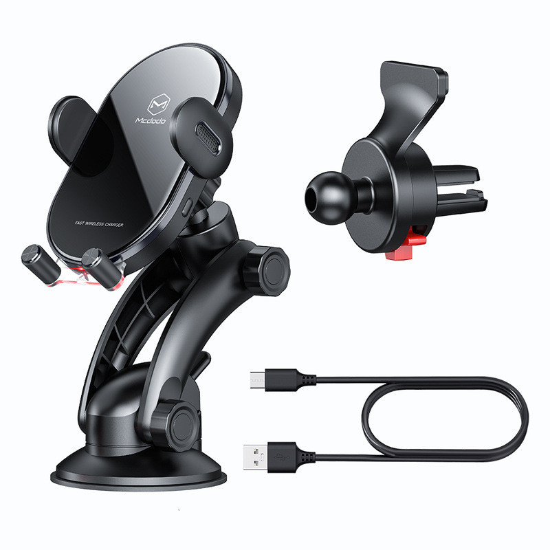 Car Wireless Charging Car Phone Holder Smart Induction Air Outlet Navigation Bracket - Image 4