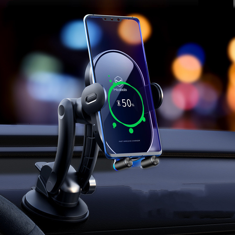 Car Wireless Charging Car Phone Holder Smart Induction Air Outlet Navigation Bracket - Image 2