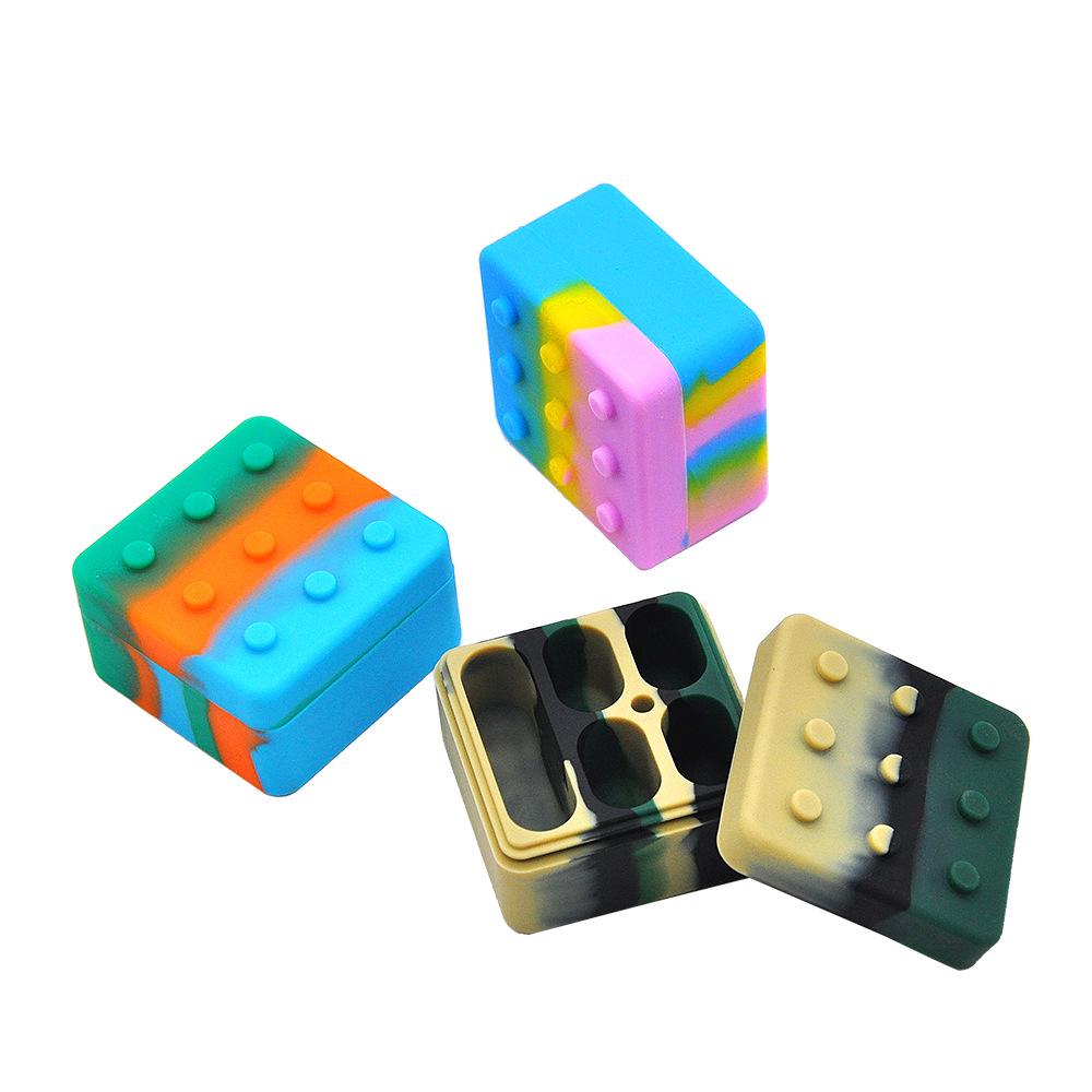 Title 1, New Silicone Mini Pill Box 50mm Medium Block S...